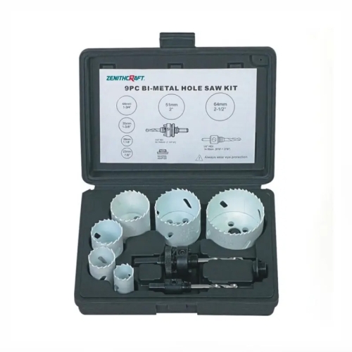 9 PC Bi Metal Hole Saw